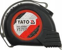 Miara zwijana 5m x 25mm czarna automat YT-7111 YATO