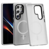 Spacecase Hybrid Fusion Mag Galaxy S25 Ultra White