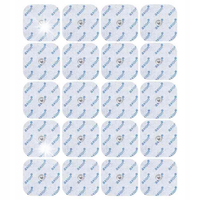 20 ELEKTRODY do SANITAS SEM40 44 BEURER 5x5cm żelowe TENS EMS samoprzylepne