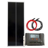 ZESTAW SOLARNY MONO KAMPER 120W + REGULATOR MPPT