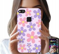 ETUI DO HUAWEI P10 LITE - KOLOROWE STOKROTKI, STOKROTKA, KWIATKI