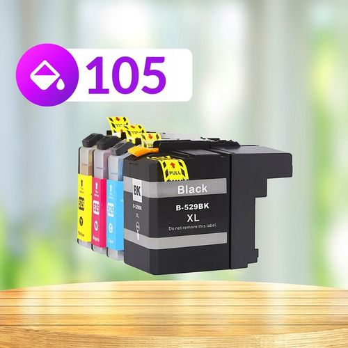 Tusze LC525 LC529 XL do drukarki BROTHER DCP J105 DCP-J105 DCP J100 na Arena.pl
