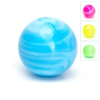 Świecąca kula LED piłka galaktyka rozmiar M 6.8cm zabawka dla psa
