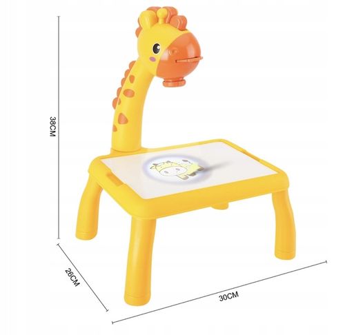 PROJEKTOR TABLICA RZUTNIK DO RYSOWANIA MAZAKI KREATYWNA ZABAWA ŻYRAFA na Arena.pl