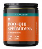 PQQ 20 mg + 200 mg Koenzym Q10 + 10 mg Spermidyna 120 kapsułek HPMC