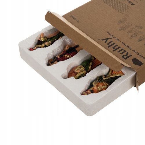 FIGURKI ŚWIĄTECZNE DO SZOPKI ZESTAW 10SZT 10CM na Arena.pl