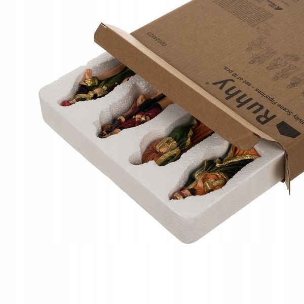 FIGURKI ŚWIĄTECZNE DO SZOPKI ZESTAW 10SZT 10CM zdjęcie 5