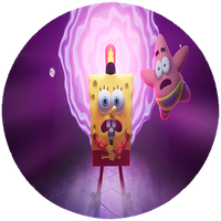 Opłatek na tort Spongebob