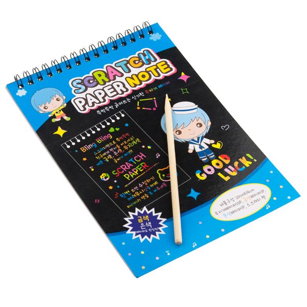 WYDRAPYWANKA ZDRAPYWANKA KOLOROWANKA NOTES A5 zdjęcie 12