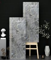 Płytki schodowe 100x30 jak KAMIEŃ szare ŻYŁKI - komplet schodowy POŁYSK