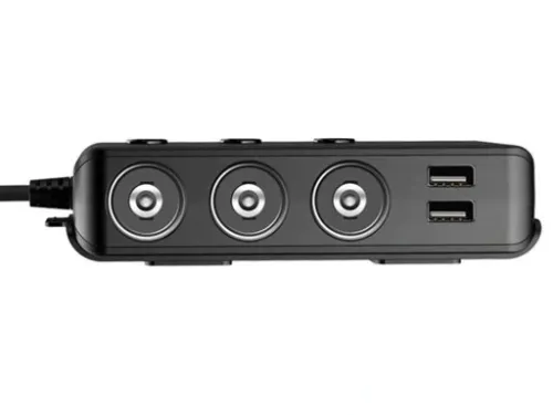 ROZDZIELACZ GNIAZDA ZAPALNICZKI 12-24V 4xUSB QC PD na Arena.pl