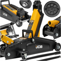 PODNOŚNIK HYDRAULICZNY SAMOCHODOWY WARSZTATOWY LEWAREK GUMA ŻABA JCB 2T