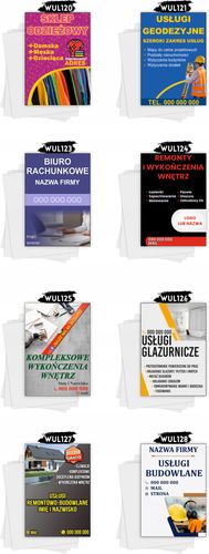 ulotki A6 reklamowe firmowe 100 szt różne wzory USŁUGI BUDOWLANE na Arena.pl
