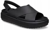 Damskie Sandały Platforma Crocs Brooklyn Luxe Cross 209407 Strap 38-39
