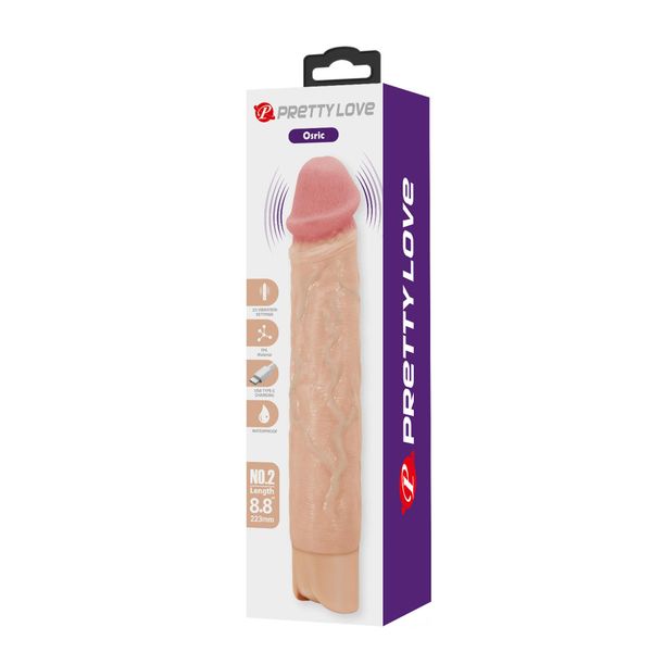 Pretty Love Osric Realistic Vibrating Dildo zdjęcie 10