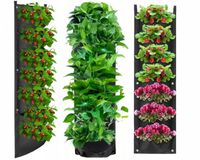 2 SZTUKI DONICZKA ZIELNIK TORBA NA WISZĄCE TRUSKAWKI