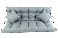 Poduszka na huśtawkę ogrodową 160x55x55 Len