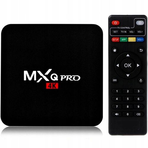 SMART TV BOX MXQ PRO 4K 1+8GB ANDROID 11.1 WIFI SD 5G DEKODER JĘZYK na Arena.pl