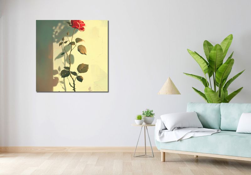 Obraz 90x90cm Subtelność zdjęcie 2