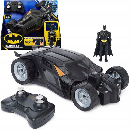 BATMAN BATMOBILE ZDALNIE STEROWANY POJAZD AUTO RC DC COMICS na Arena.pl