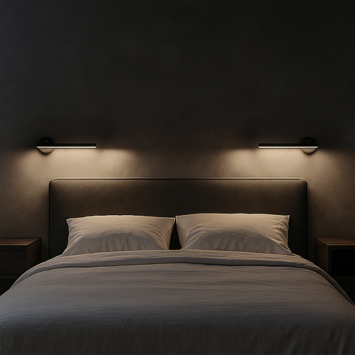 Kinkiet SYDNEY 6W LED BLACK prawy na Arena.pl
