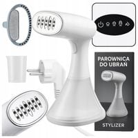 PAROWNICA RĘCZNA ŻELAZKO PAROWE DO UBRAŃ ZASŁON FIRANEK mocne STEAMER