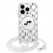 Etui Karl Lagerfeld KLHMP16SHCKCKLCT iPhone 16 6.1 transparent hardcase