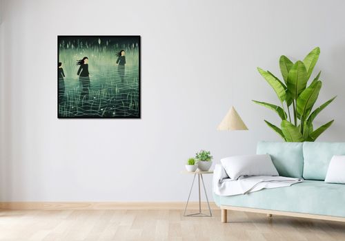 Plakat 80x80cm Pośród Ciszy na Arena.pl