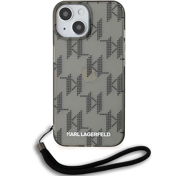 Etui Karl Lagerfeld do iPhone 15, iPhone 14, iPhone 13, Czarny zdjęcie 2