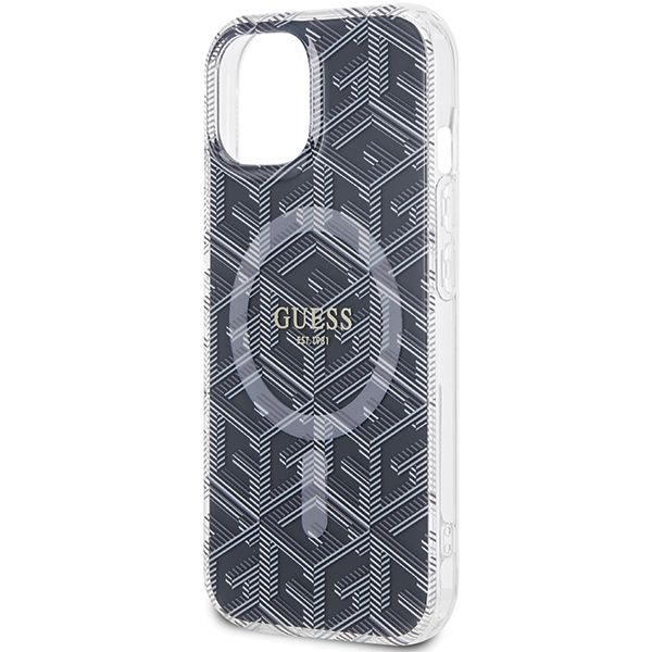 Etui Guess do iPhone 15 Plus, iPhone 14 Plus, Czarny, MagSafe zdjęcie 6