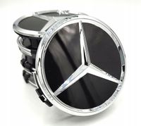 MERCEDES DEKIELKI na felgi zaślepki felg KAPSLE kołpaczki 75mm 4 szt.