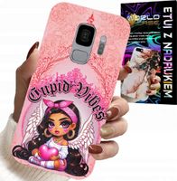 ETUI DO SAMSUNG GALAXY S9 - CUPID VIBES Z UROCZĄ ANIOŁKIEM PLECKI
