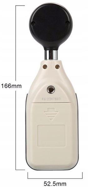 LUKSOMIERZ LUXOMETR MIERNIK NATĘŻENIA ŚWIATŁA OŚWIETLENIA ŚWIATŁOMIERZ LCD zdjęcie 9