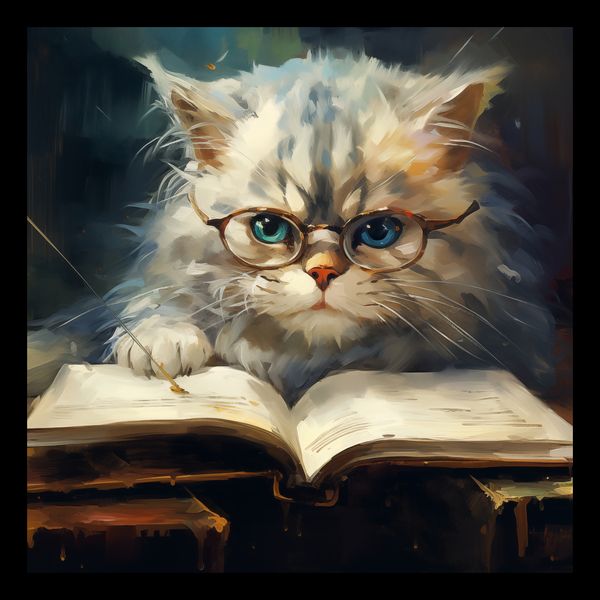 Plakat 30x30cm Ucz Się Ucz zdjęcie 2