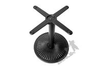 NOGA STOŁU L16 - NISKA Z KRZYŻAKIEM SŁONECZKO PEŁNE PODSTAWA STÓŁ ŻELIWNA