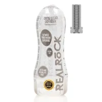 realrock easy rider transparentny - kompaktowa maszyna intymna tpe