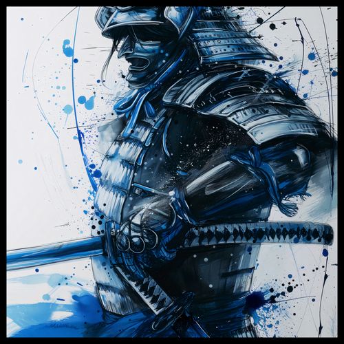 Plakat 50x50cm Samuraj w Błękicie na Arena.pl