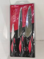 Zestaw noży FLORINA Mars Black (3 elementy)
