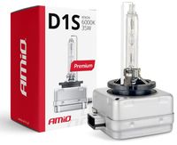 1x ŻARÓWKA ŻARNIK PALNIK XENON KSENON D1S 6000K PREMIUM AMIO BARWA 6000K