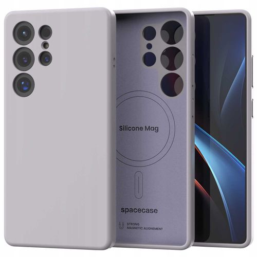 Spacecase Silicone Mag Galaxy S25 Ultra Light Purple na Arena.pl