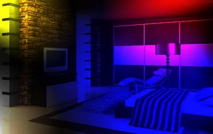 REFLEKTOR HALOGEN LED 30W RGB 16 KOLORÓW + PILOT na Arena.pl