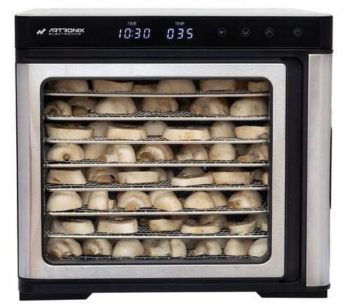 SUSZARKA SPOŻYWCZA DO ŻYWNOŚCI GRZYBÓW ZIÓŁ OWOCÓW WARZYW TIMER! 1000W na Arena.pl