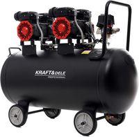 kompresor bezolejowy 100l kd1387