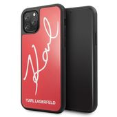 Karl Lagerfeld KLHCN65DLKSRE iPhone 11 Pro Max czerwony/red hard case Signa