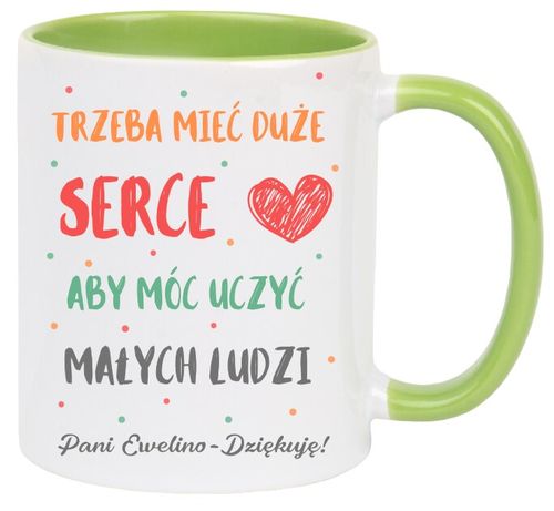 KUBEK Z IMIENIEM PREZENT NA DZIEŃ NAUCZYCIELA WYCHOWAWCY PRZEDSZKOLANKI na Arena.pl