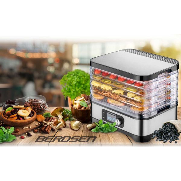 Suszarka do żywności Berdsen BD-690 srebrna zdjęcie 4