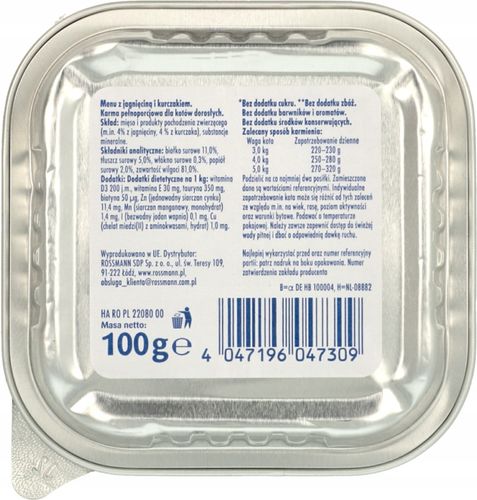 WINSTON KARMA DLA KOTÓW Z JAGNIĘCINĄ I KURCZAKIEM na Arena.pl