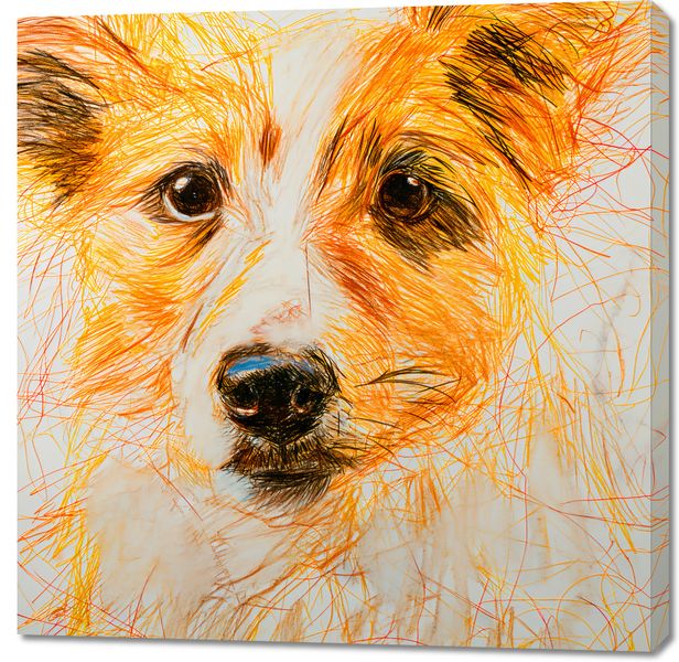 Obraz 100x100cm Uroczy Gość zdjęcie 1