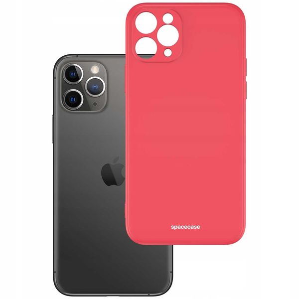 Spacecase Silicone Case Iphone 11 Pro Max Red zdjęcie 2