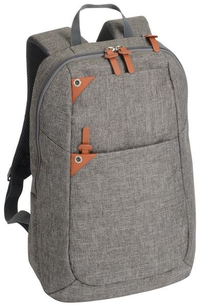 Plecak ABERDEEN, brązowy, szary zdjęcie 1